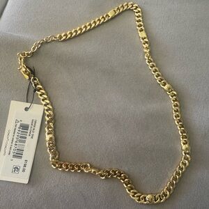Coach Gold Chain Necklace